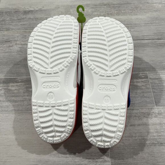 Crocs Men's Los Angeles Clippers NBA Classic Slip On Clogs Red Logo Size 11 - Picture 6 of 11